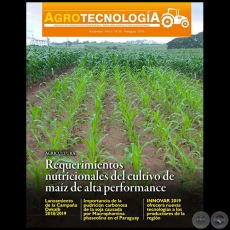 AGROTECNOLOGA  REVISTA DIGITAL - NOVIEMBRE - AO 8 - NMERO 90 - AO 2018 - PARAGUAY